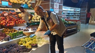 Bayburtta pestisit miktarının analiz edilebilmesi için üzümden numuneler alındı