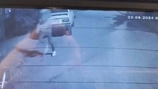 Bekçilerden kaçan şüpheliyi taksici yakaladı