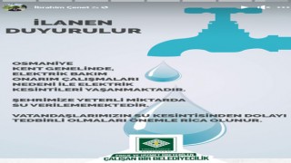 Belediye’den Vatandaşlara Tedbir Çağrısı