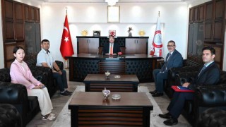 BEUN Rektörü Özölçer; Askarı makamında kabul etti