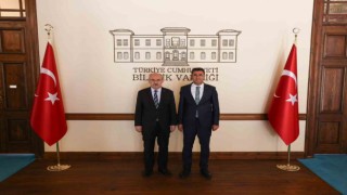 Bilecik Valisi Şefik Aygöl ve Sakarya Valisi Yaşar Karadeniz bir araya geldi