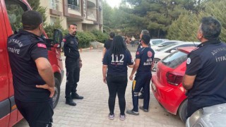 Binadan atlayacak ihbarı ekipleri harekete geçirdi