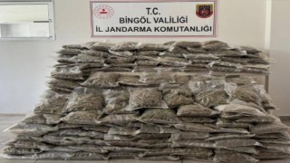 Bingölde 153 kilo uyuşturucu ele geçirildi