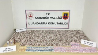 Binlerce uyuşturucu hap ile yakalanan 3 şüpheli tutuklandı