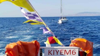 Bodrum Karaada açıklarında arıza yapan tekne KIYEM ekiplerince kurtarıldı