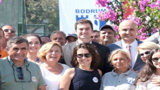 Bodrumda Muhittin Orhon Parkı düzenlenen törenle açıldı