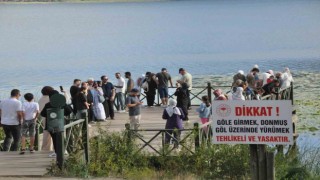 Bolunun doğa harikasında tatilci yoğunluğu