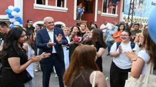 Bozüyükte çocuklar 3üncü Geleneksel Sanatevi Panayırında çok eğlendi