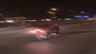 Bursada motosiklet sürücüsü canını böyle hiçe saydı