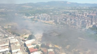 Bursada otluk alanda çıkan yangın kontrol altına alındı