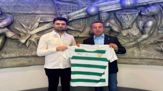 Bursaspor Başkanı Enes Çelik, Fenerbahçe Başkanı Ali Koçu ziyaret etti