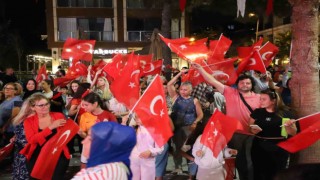Büyükçekmecede zafer bayramı kutlaması