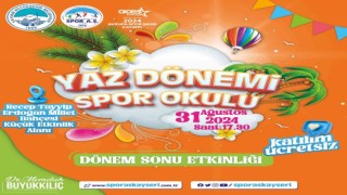 Büyükşehir Spor A.Şden yaz dönemi spor okulları dönem sonu etkinliği