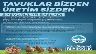 Büyükşehirin Serbest Sistem Yumurta Tavukçuluğu Projesine müracaatlar başladı