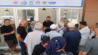 Canikte kentsel dönüşüm hamlesine vatandaşlardan yoğun ilgi