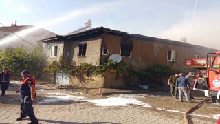 Çayda yangın korkuttu