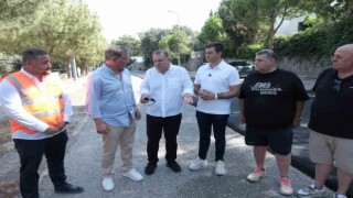 CHP Heyeti, Bodrumda incelemelerde bulundu
