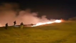 Çırçır Tepesindeki yangın korkuttu