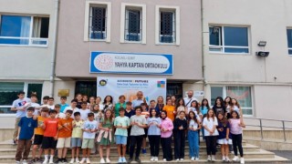 Çocuklara yeşil dönüşüm anlatıldı