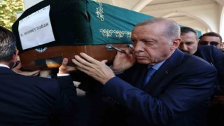 Cumhurbaşkanı Erdoğan, Türkiye Yazarlar Birliği Kurucu Başkanı Doğanın cenazesine katıldı