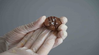 Daha önce görülmemiş lezzet: Çankırının meşhur kaya tuzundan çikolata yaptı