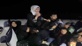 Datçada 18 düzensiz göçmen yakalandı