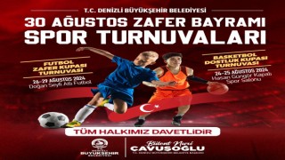 Denizli Büyükşehir 30 Ağustos Zafer Bayramı 102. yılında yüzlerce sporcu mücadele edecek