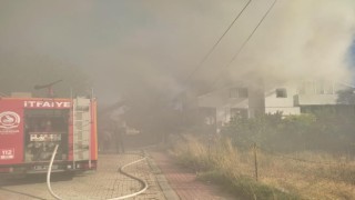 Denizlide bir evde çıkan yangın vatandaşları korkuttu