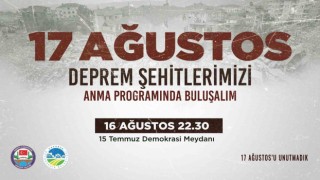 Depremin 25inci yılı Demokrasi Meydanında anılacak
