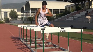 Depremzede Sporcu Timur Er, Türkiye Rekorunu Kırdı