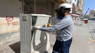 Dicle Elektrik Şanlıurfada 6 ayda kırılan 3 bin panoyu onardı