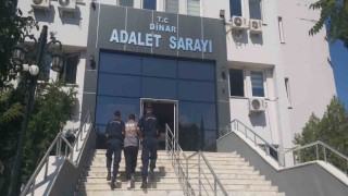 Dinarda hapis cezasıyla aranan şahsı jandarma yakaladı