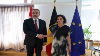 Dışişleri Bakanı Fidan, Belçika Dışişleri Bakanı Lahbib ile görüştü