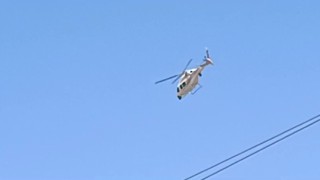 Diyarbakırda Emniyetin helikopteri kayıp Narin için havalandı