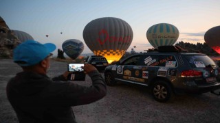 Doğu Batı Dostluk ve İpek Yolu Rallisi Kapadokyaya ulaştı