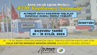 Dörtyol’da AÇEM Kayıtları Başladı