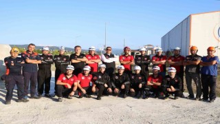 Düzce kurtarma ekiplerinin AFAD standartlarında