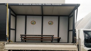Düzcede köylere durak