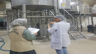 Düzcede süt ve süt ürünleri denetimi yapıldı