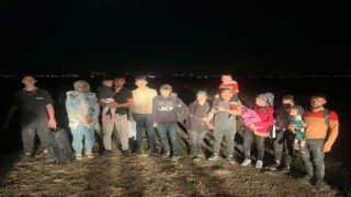 Edirnede 24 düzensiz göçmen yakalandı