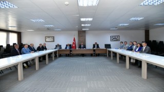 Eğitim yatırımları toplantısı Çorluda düzenlendi