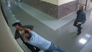 Elazığ Adliyesindeki kavga, kameralara yansıdı