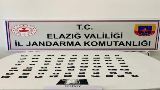 Elazığda 211 adet uyuşturucu hap ele geçirildi