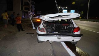 Elazığda iki otomobil çarpıştı: 1 yaralı