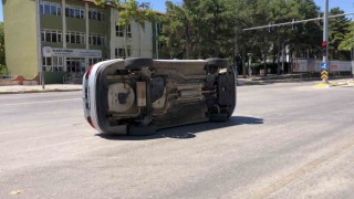 Elazığda trafik kazası: 1 yaralı