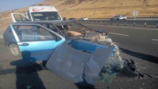 Elazığda trafik kazası: 2 yaralı