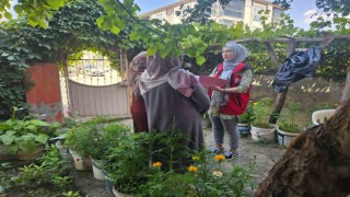 Erzincanda Aile Sosyal Destek Programı ekiplerinin hane ziyaretleri sürüyor