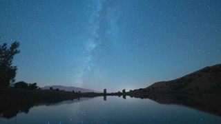 Erzincanda perseid meteor yağmuru eşsiz görüntüleri ortaya çıkardı