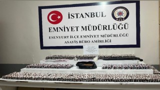 Esenyurtta narkotik operasyonu: 14 bin 14 adet epilepsi hapı ve uyuşturucu madde ele geçirildi