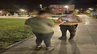 Eskişehirdeki işlek caddelerde 42 şahıs sorgulandı